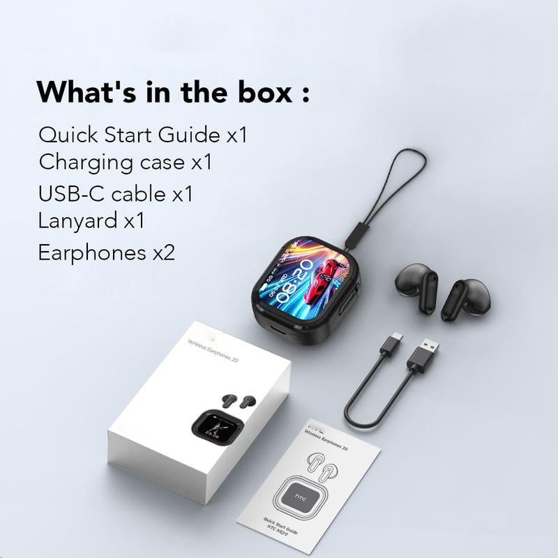 β°π₯ Bluetooth 6.0 Earphones LED Display High Fidelity Waterproof Wireless Earphones