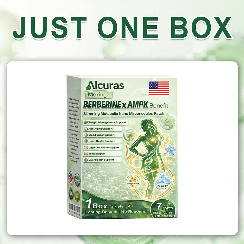 ๐งฌAlcurasโข Moringa ร Berberine ร AMPK 8-Benefit Slimming & Metabolic Nano Microneedle Patch ๐บ๐ธ Just once a day ยท Visible changes in 7 days โ
For obesity, loose skin, diabetes, sleep apnea, joint issues, and more