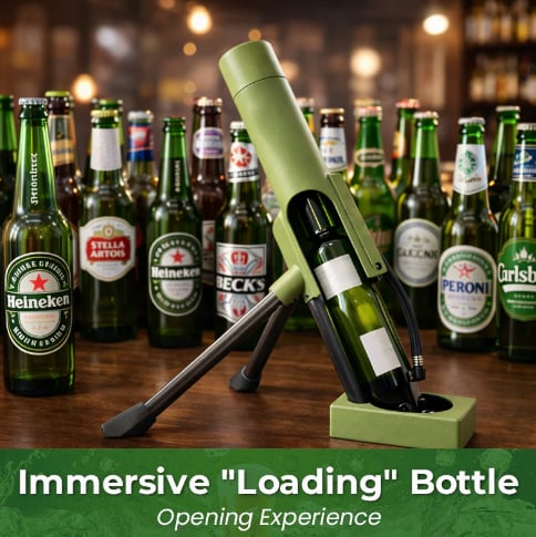 🔥LAST DAY 50% OFF - 🍺Beer Bottle Mortar Bottle Opener