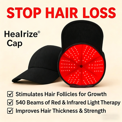 𝐇𝐞𝐚𝐥𝐫𝐢𝐳𝐞® Hair Growth Cap — Regrow Thicker Hair in 90 Days