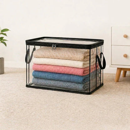 🔥Limited TimePromotion 50% OFF 📦Large Heavy-Duty Thick Plastic Clear Storage Bag for Clothes, Moving & Storage