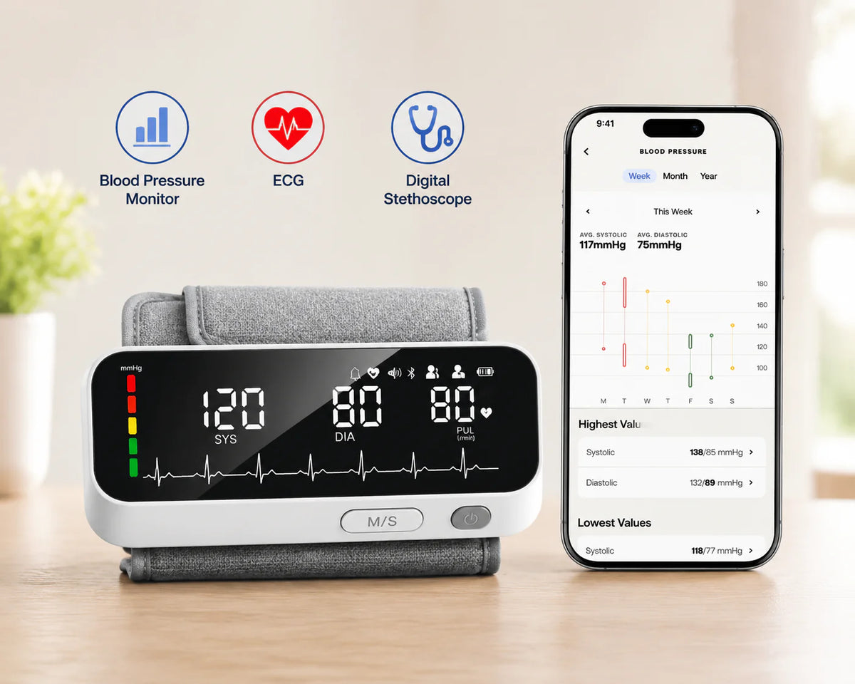 The American Association for Geriatric Health subsidizes the Mresio "Smart Blood Pressure Monitor"