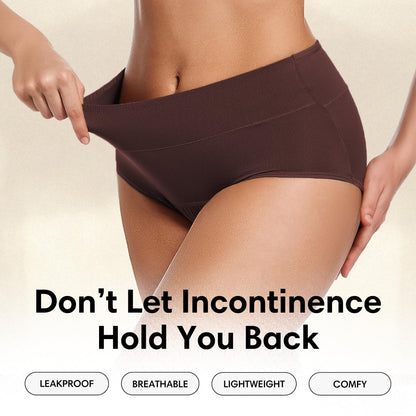 (5+1 pack of 6) Women's Washable and Reusable Incontinence Panties