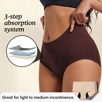 (5+1 pack of 6) Women's Washable and Reusable Incontinence Panties