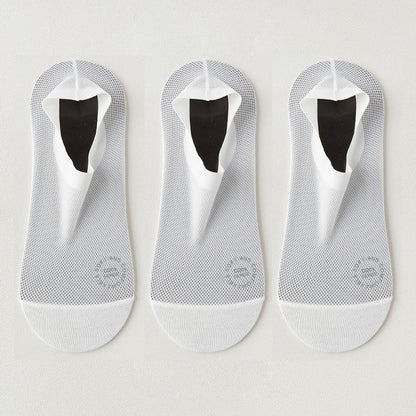 🔥30-Pair Invisible Grip Socks Pack 🧦 – Breathable Low-Cut Anti-Slip Sweat-Absorbing Design