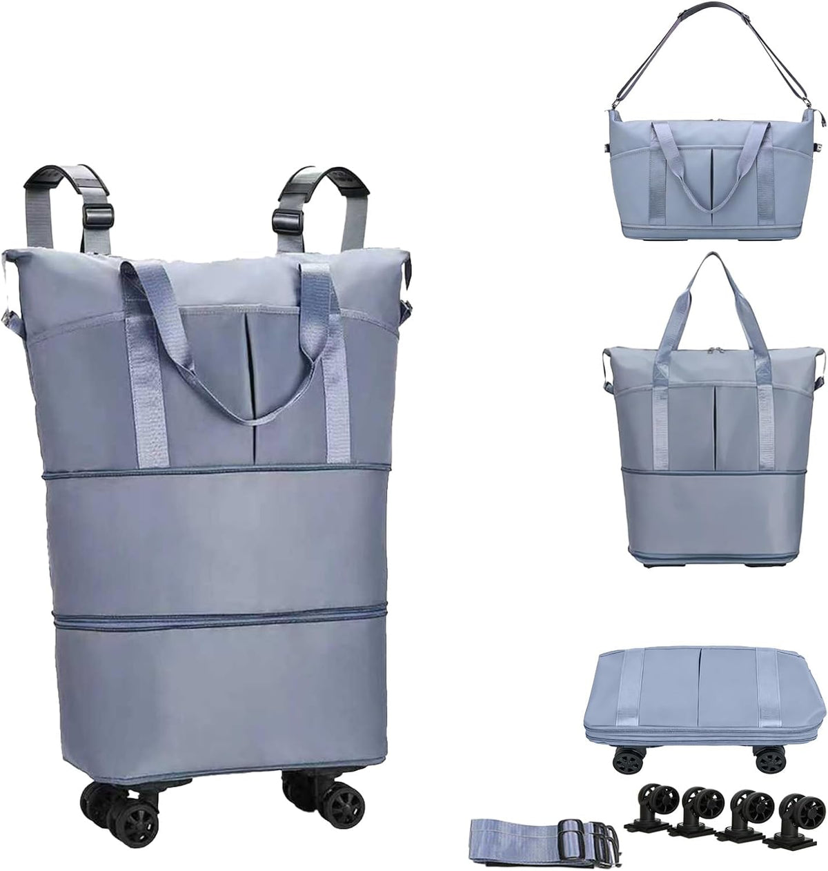 Foldable travel bag