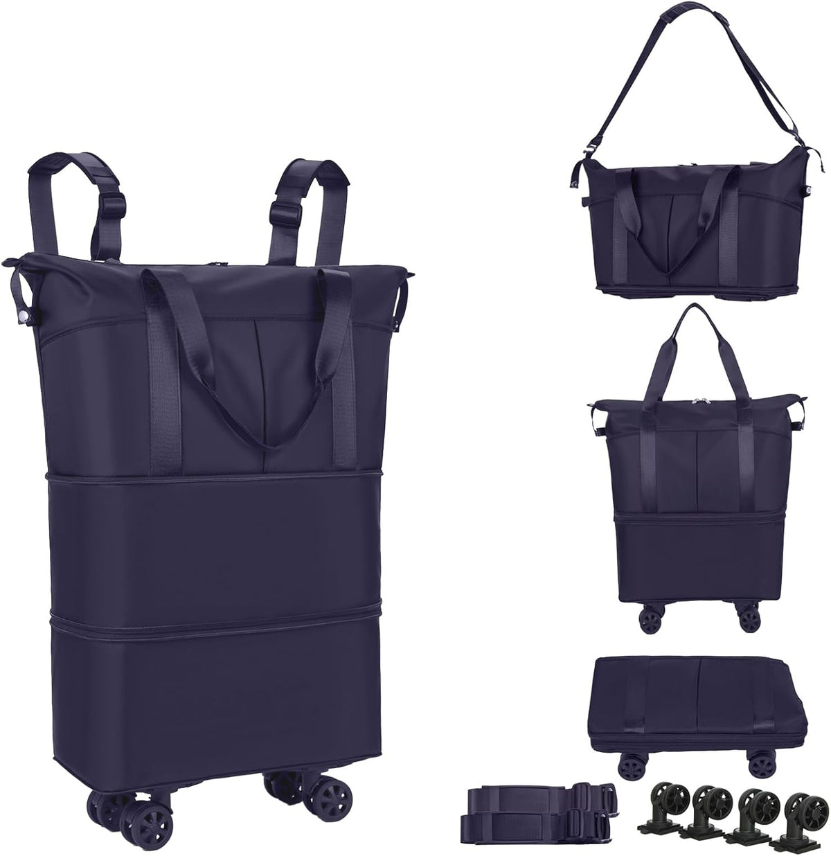 Foldable travel bag