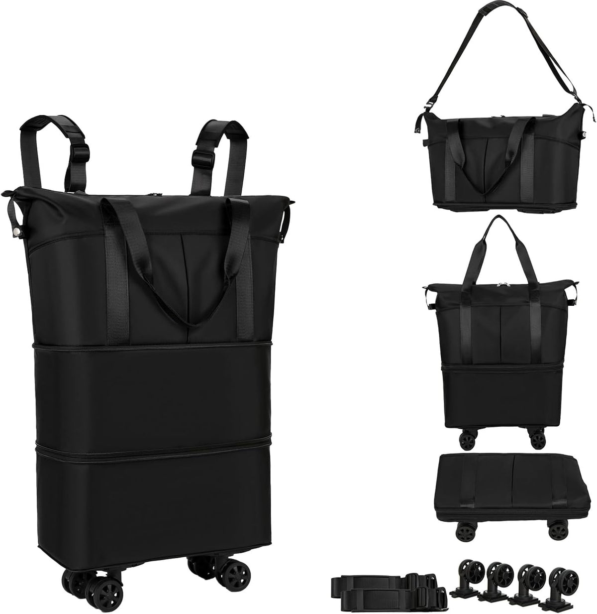 Foldable travel bag