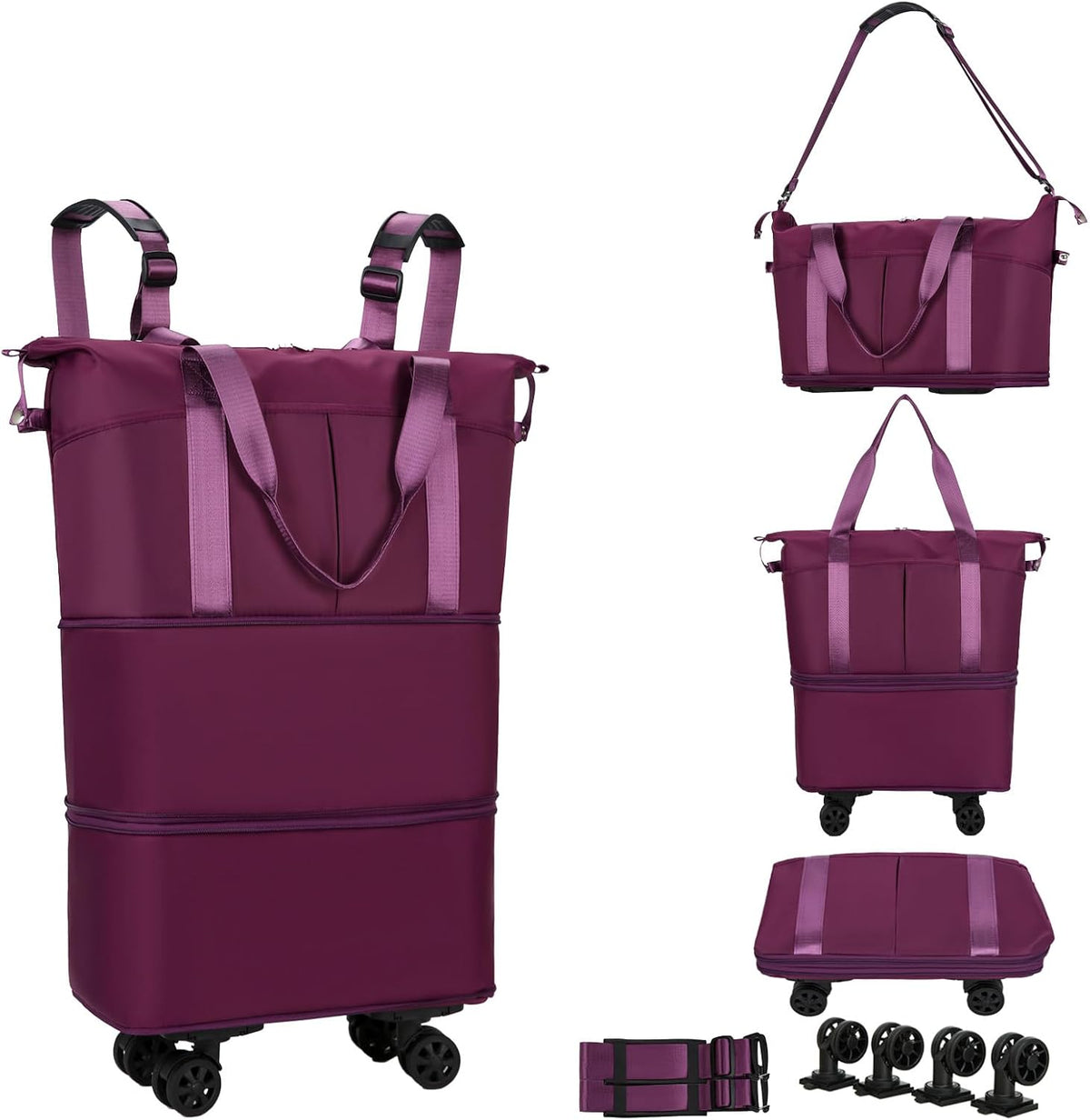 Foldable travel bag