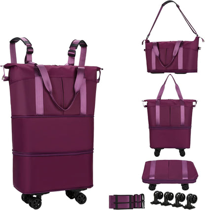 Foldable travel bag