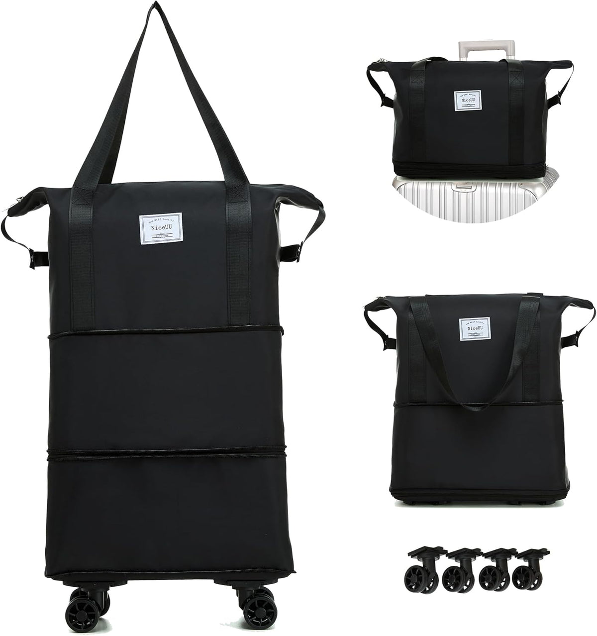 Foldable travel bag