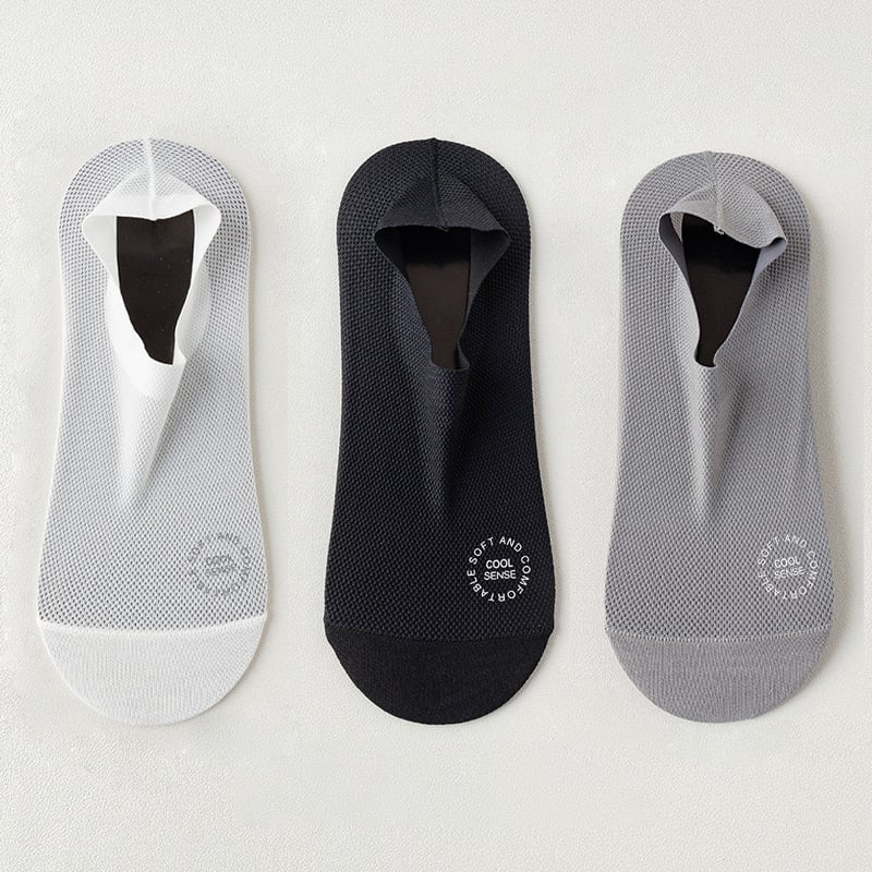 🔥30-Pair Invisible Grip Socks Pack 🧦 – Breathable Low-Cut Anti-Slip Sweat-Absorbing Design