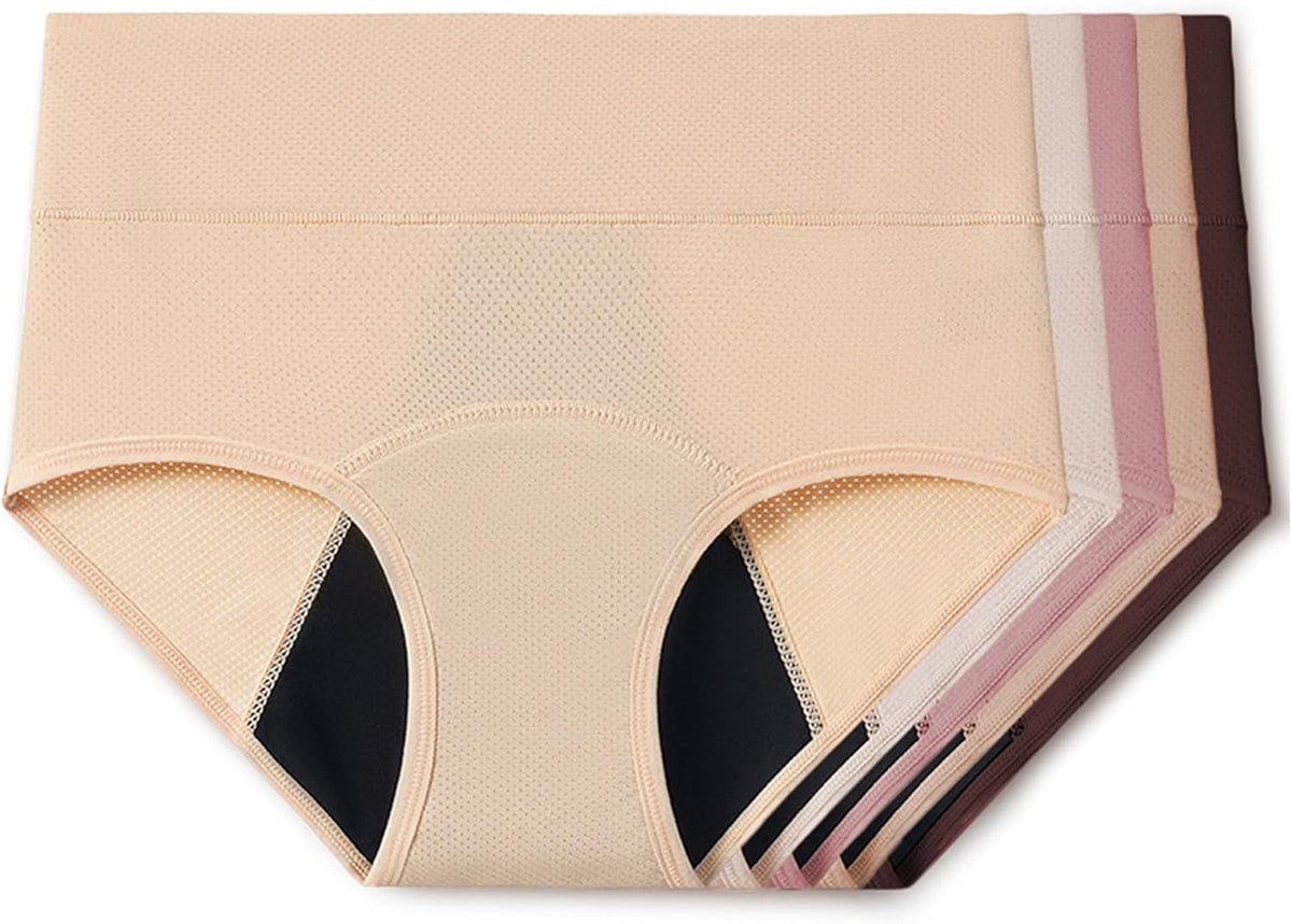 (5+1 pack of 6) Women's Washable and Reusable Incontinence Panties