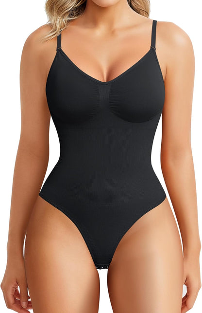 Buy 1 Get 1 Free Womens' Seamless Sleeveless V-Neck