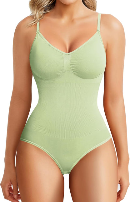 Buy 1 Get 1 Free Womens' Seamless Sleeveless V-Neck