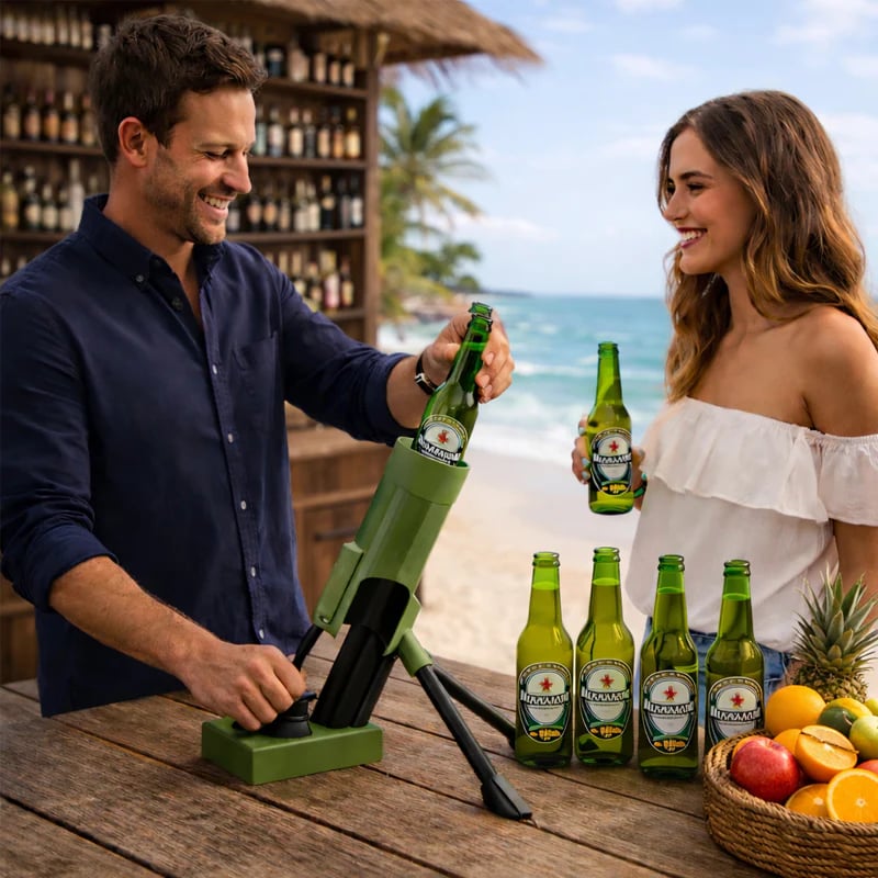 🔥LAST DAY 50% OFF - 🍺Beer Bottle Mortar Bottle Opener