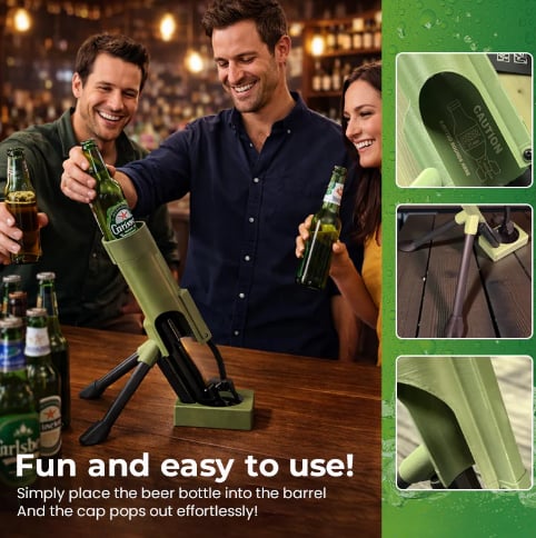 🔥LAST DAY 50% OFF - 🍺Beer Bottle Mortar Bottle Opener