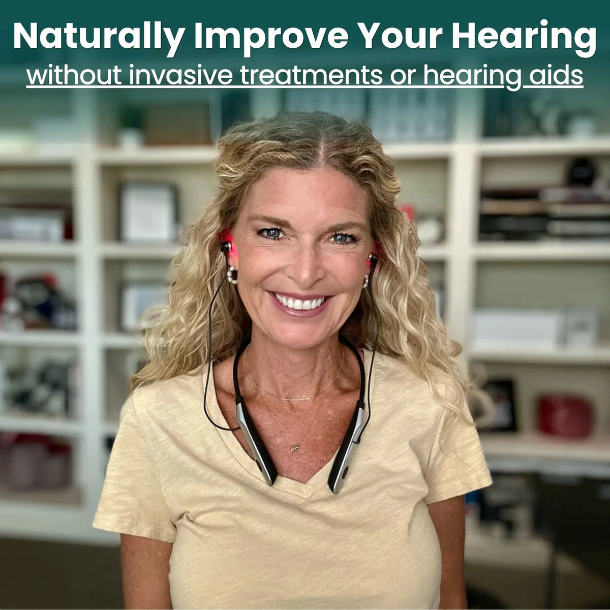 Mresio® – Red Light Therapy Earbuds for Age-Related Hearing Loss