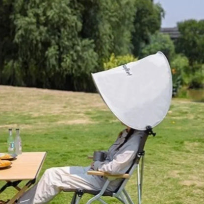 Outdoor Beach Chair Shelter Mini Folding Sunshade Lightweight Camping Shelter Portable Equipment Shade Camping Accessories