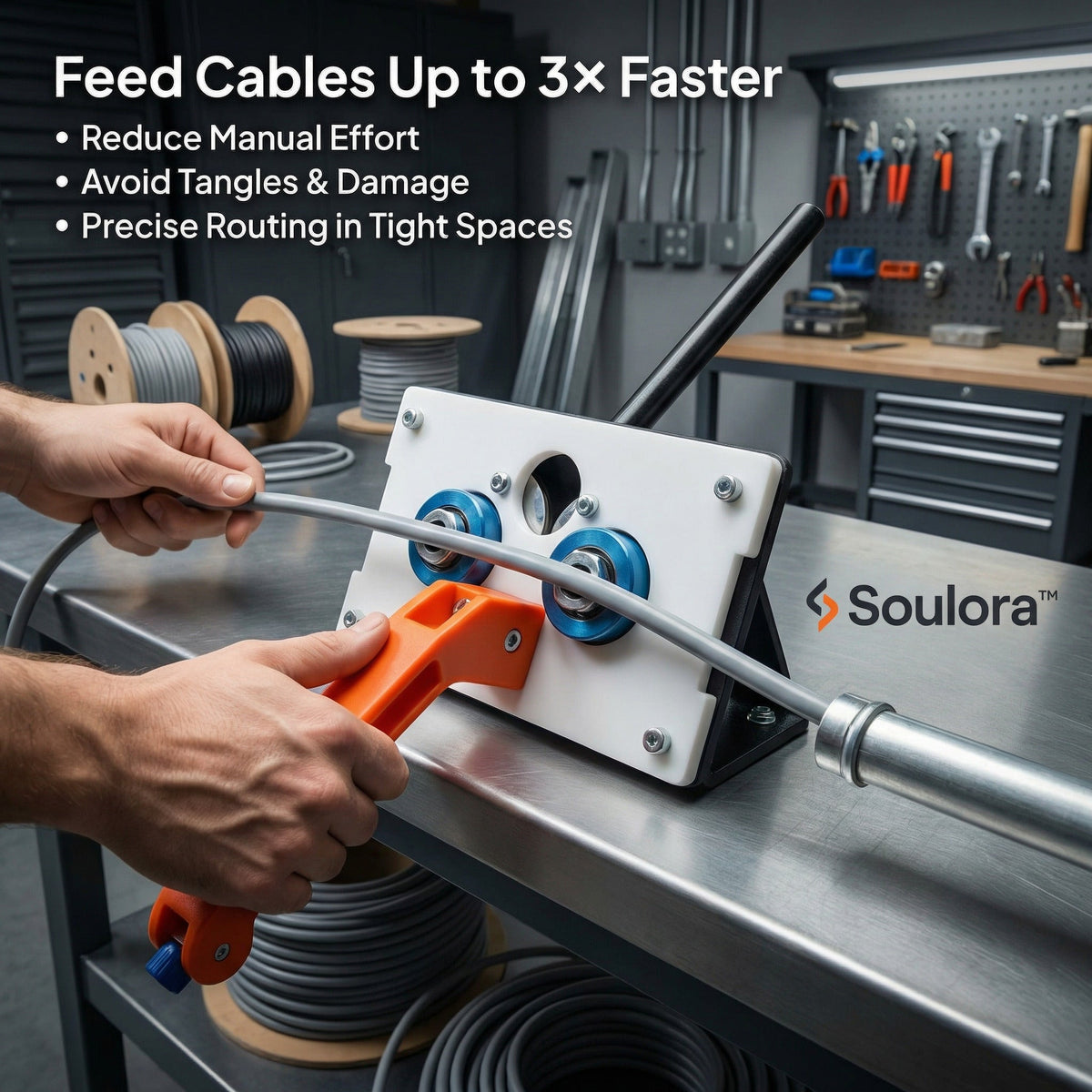 Cable Puller– Professional Electricians’ Choice