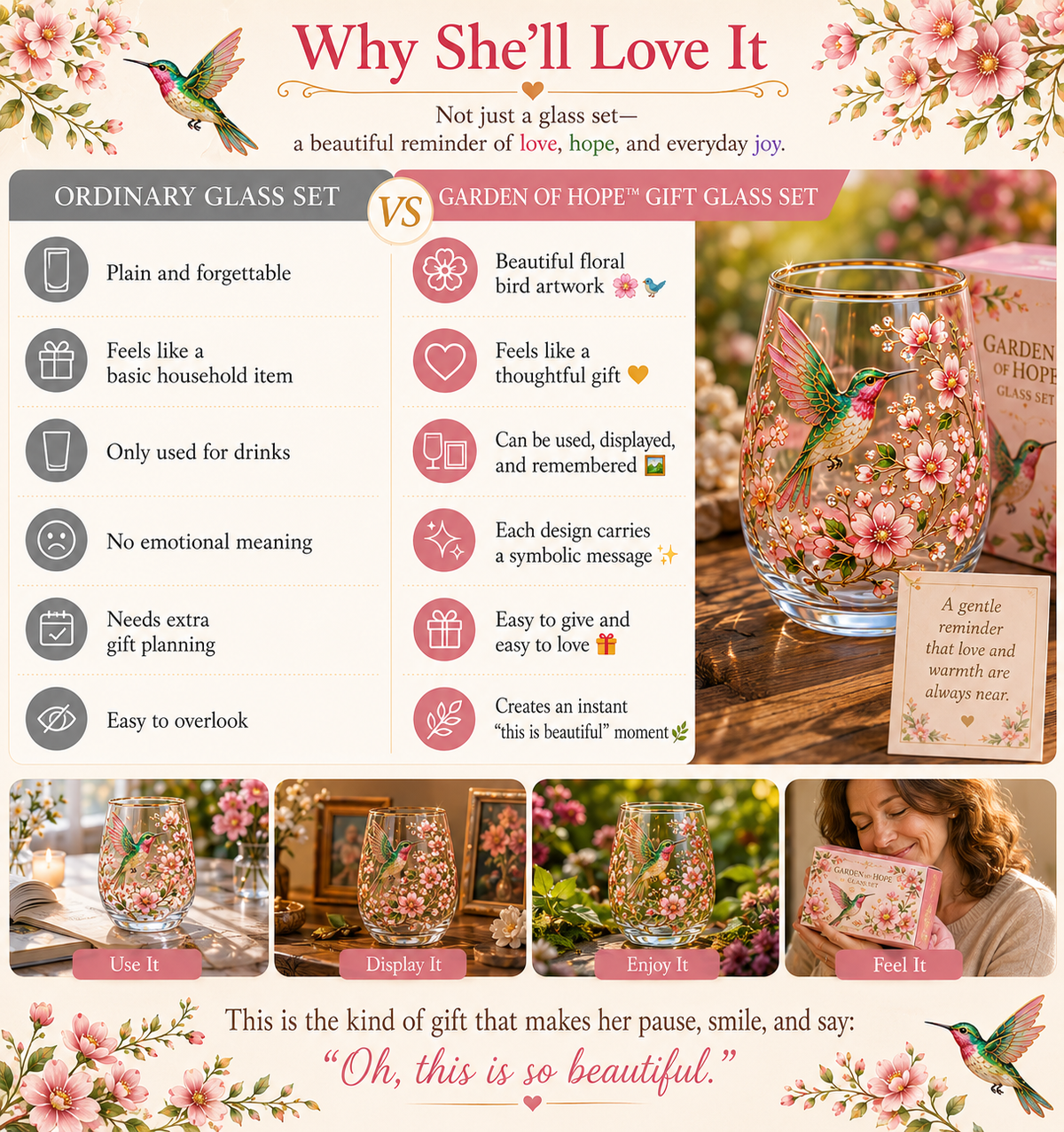 💝 Some Gifts Say “I Remembered” — This One Says “I Thought About You” 🌸 | Garden of Hope™ Limited Edition Gift Set