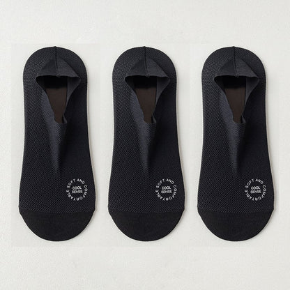 🔥30-Pair Invisible Grip Socks Pack 🧦 – Breathable Low-Cut Anti-Slip Sweat-Absorbing Design