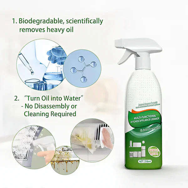 🍃Natural Enzyme Formula Liquid Cleaner Gentle for Household Appliances✨