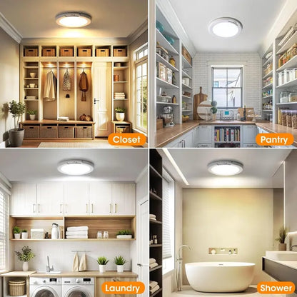🔥 Hot Sale 53% OFF - Rechargeable Motion Sensor Ceiling Light with Remote