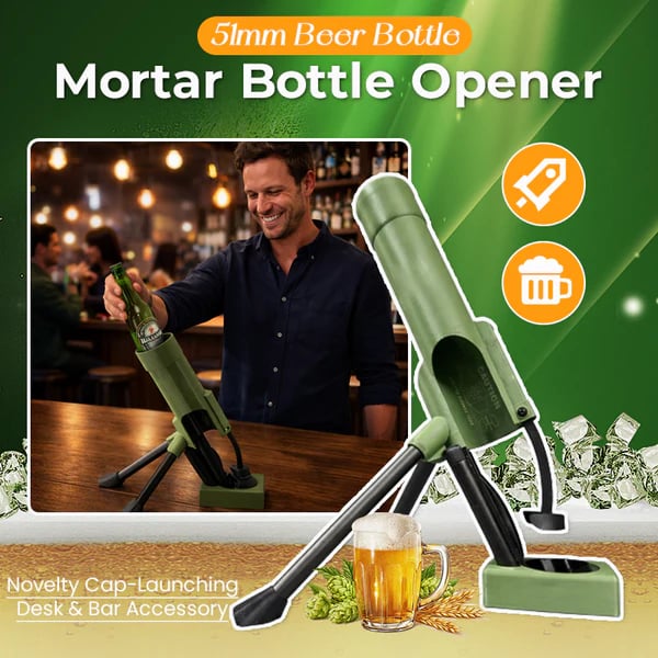 🔥LAST DAY 50% OFF - 🍺Beer Bottle Mortar Bottle Opener