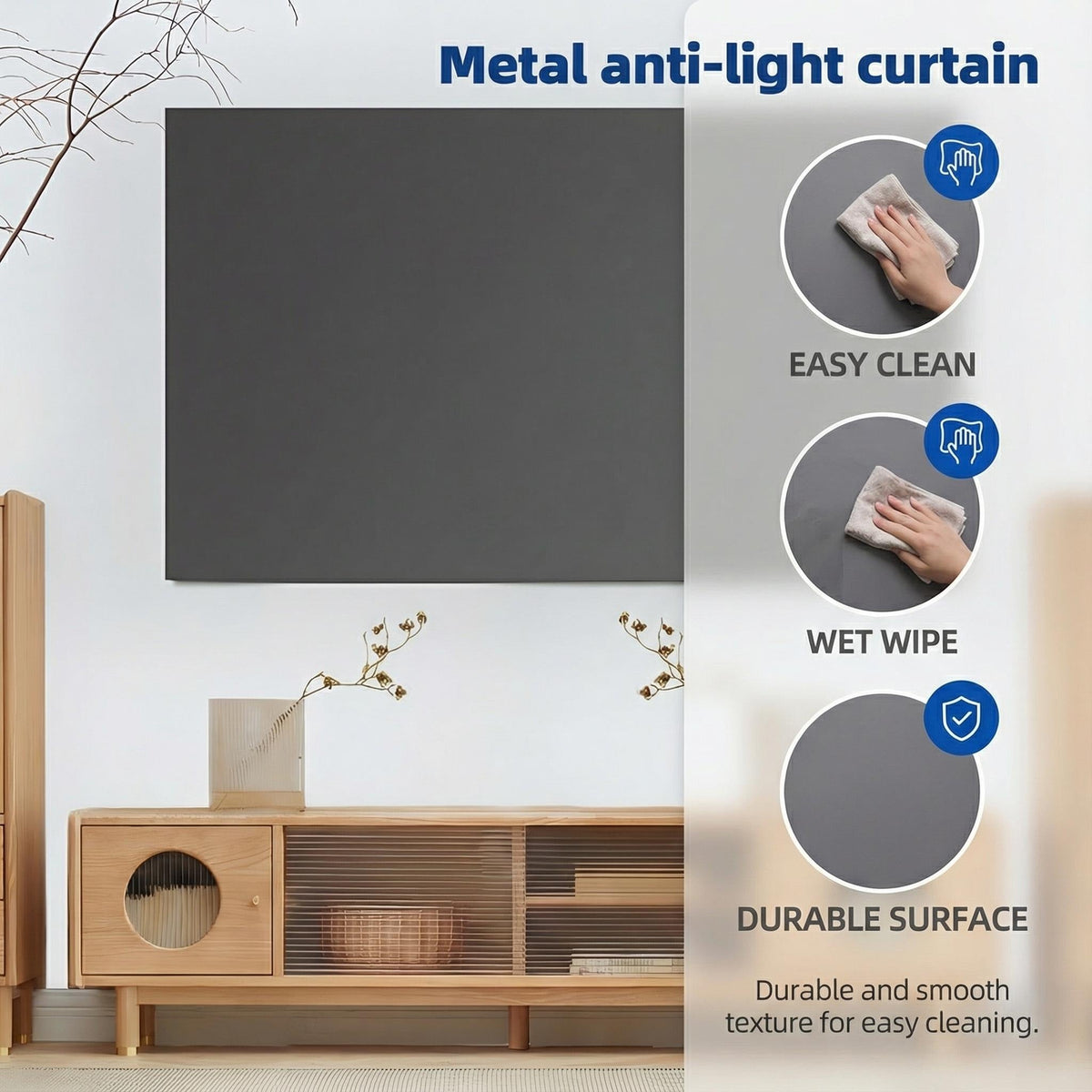 ALR Anti-Light Projector Screen | 4K UHD Cinematic Theater Display 🎬✨