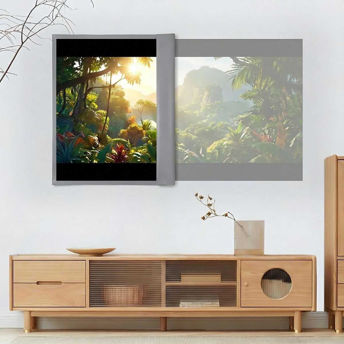 ALR Anti-Light Projector Screen | 4K UHD Cinematic Theater Display 🎬✨