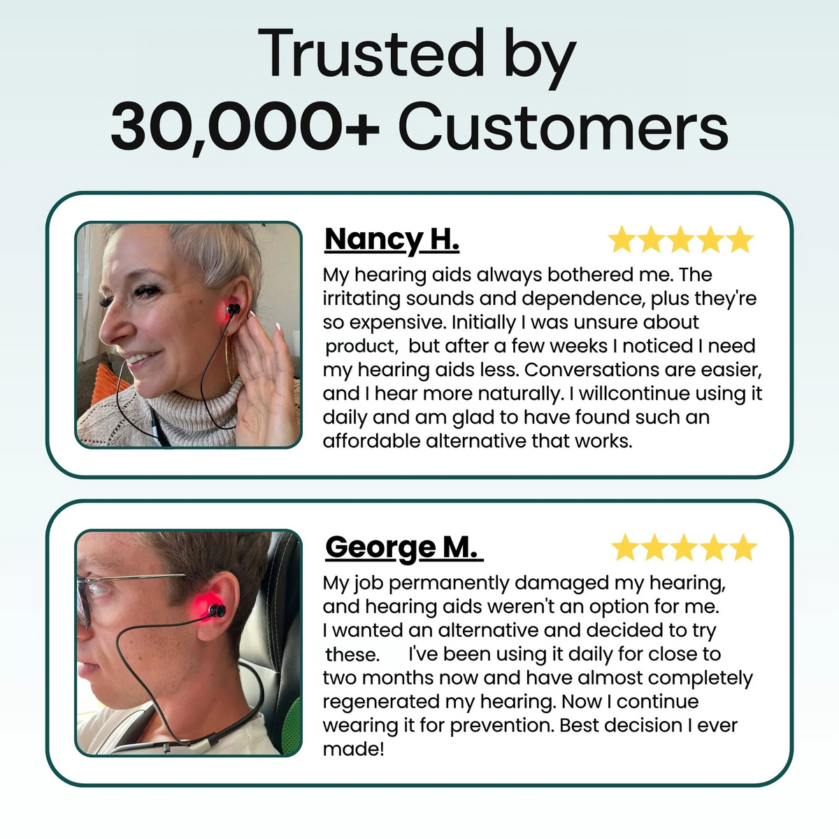 Mresio® – Red Light Therapy Earbuds for Age-Related Hearing Loss