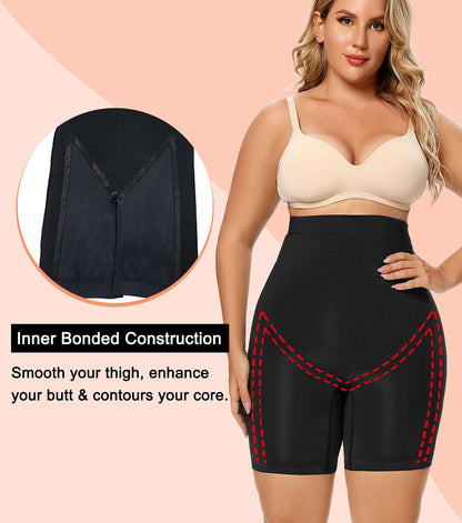 Buy 1 Get 1 Free Tummy and hip firming high-waisted pants